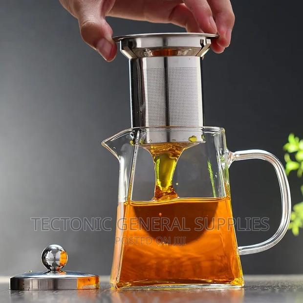 Heat Resistant 950ml Borosilicate With Infuser - thumbnail 2