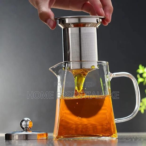 Heat Resistant 950ml Borosilicate With Infuser - thumbnail 2