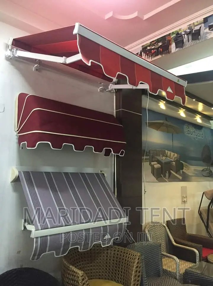 Outdoor Awning Rain and Sun Folding Canopy