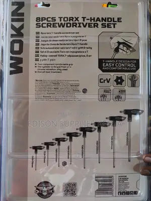 Torx Keys Wokin Torx Screwdriver Set T-Handle 8pcs 209008