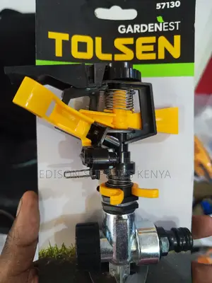 Impulse Sprinkler Tolsen Garden Sprinklers Brass Zinc Spike