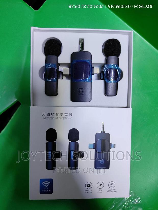 3-in-1 Wireless Lavalier Microphone Plug and Play. - main view