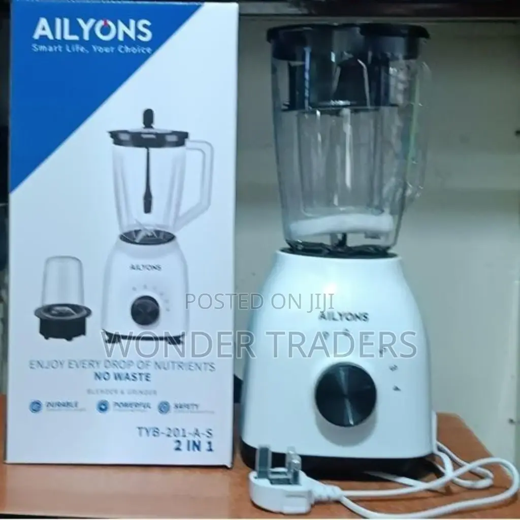 AILYONS 2 in 1 Blender With Grinding Machine 1.5 LTRS