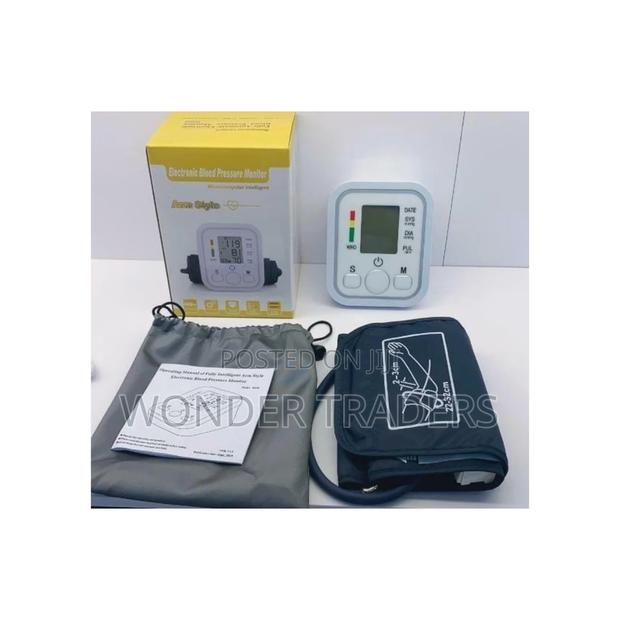 Arm Blood Pressure Machine and Pulse Monitor - main view