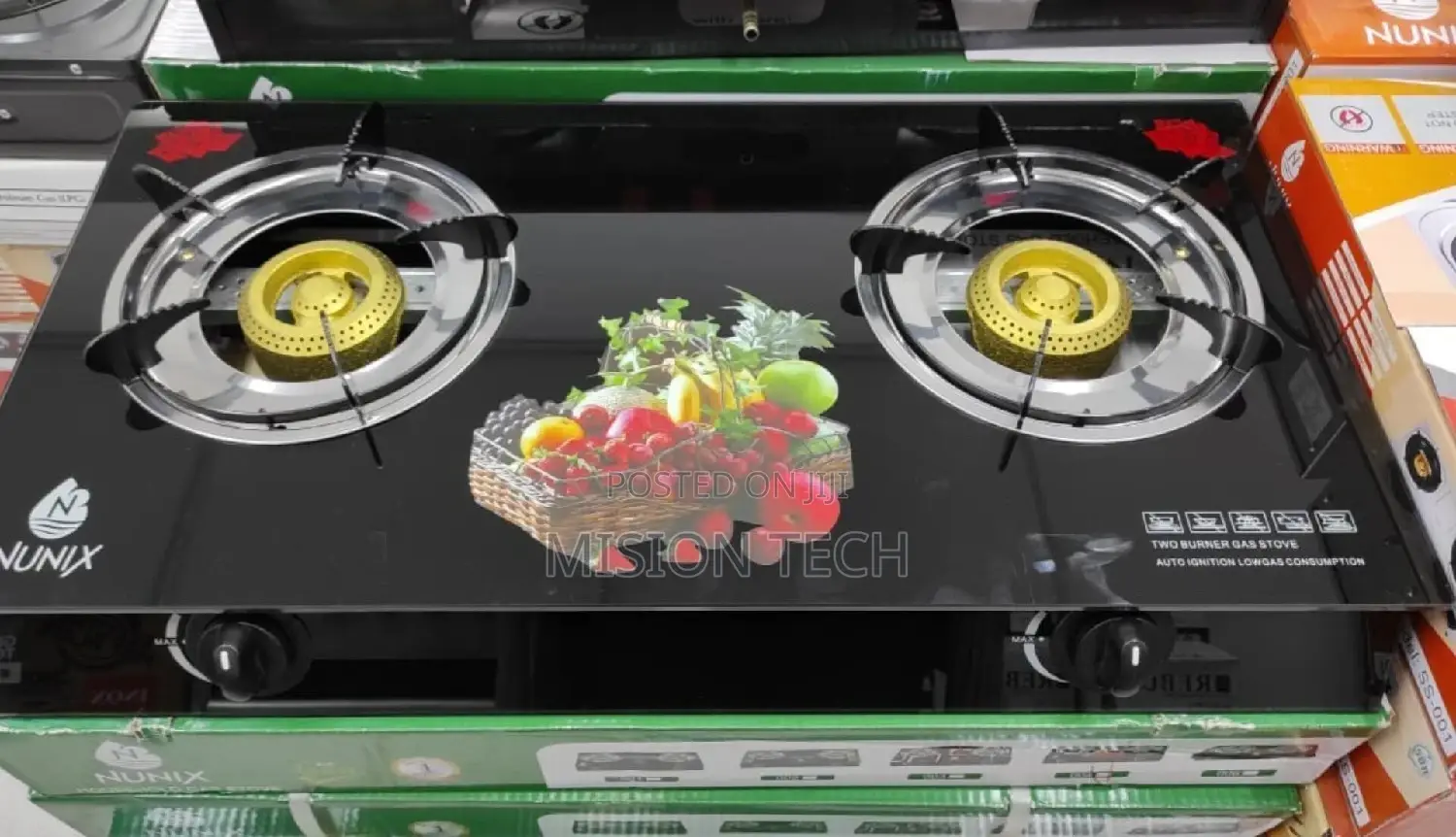 Nunix Glass Top Cooker