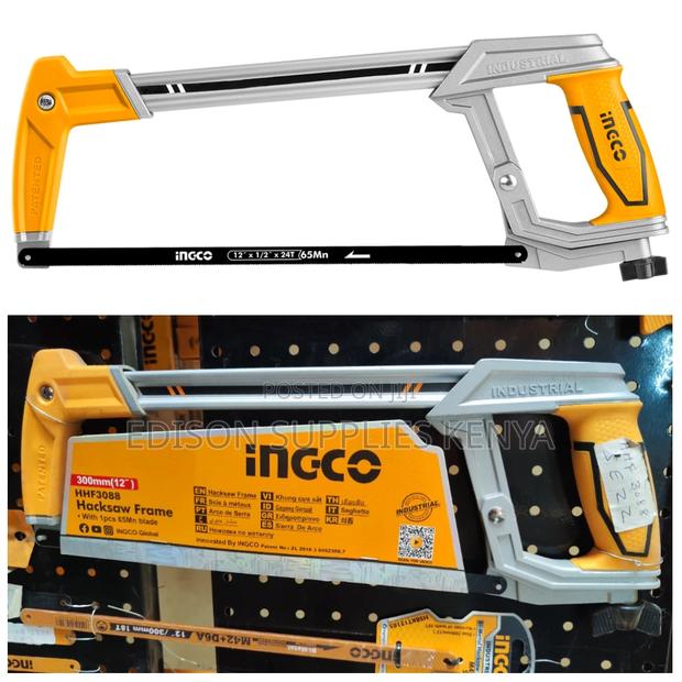 Hack Saw Frame Ingco Hacksaw Frame 12" Industrial Fast Cut - main view