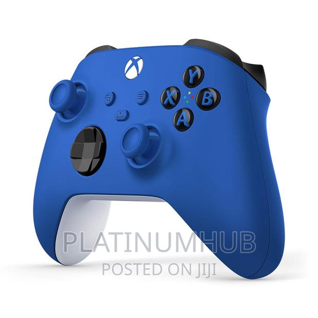 Xbox Shock Blue Pad F4s - main view