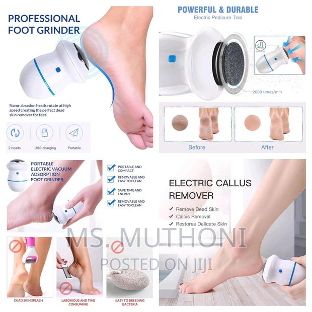 Find Back Rechargeable Callus Remover