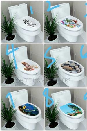 *Creative 3D Toilet Seat Decals Removable Waterproof- - thumbnail 2