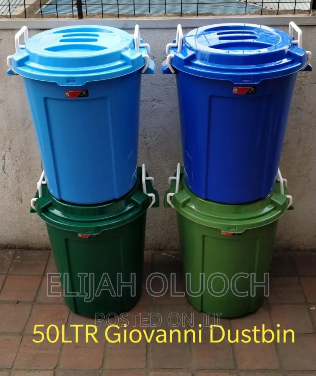 50 Litres Giovanni Dustbin
