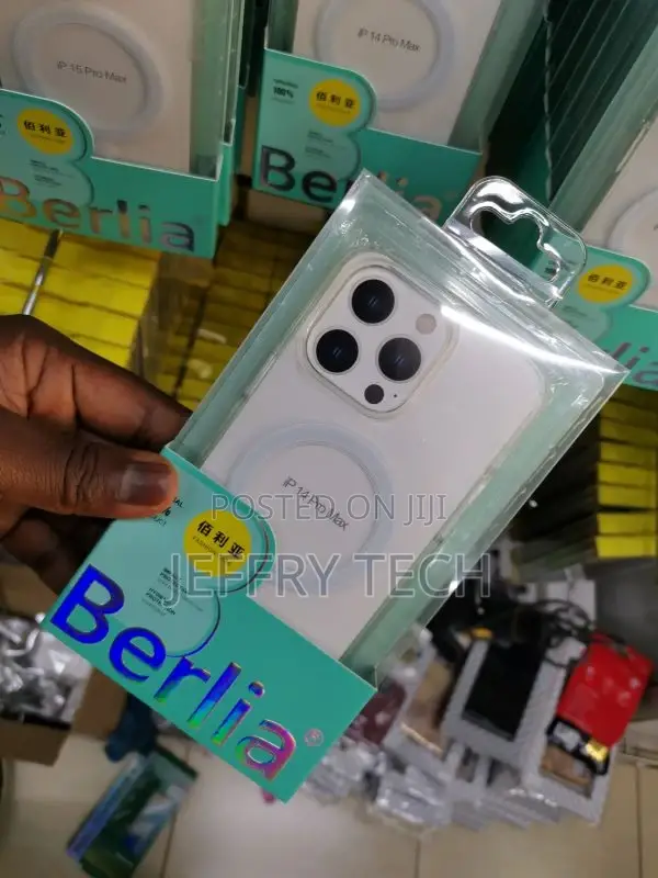 Berlia Transparent Clear Case for iPhone 14 Max