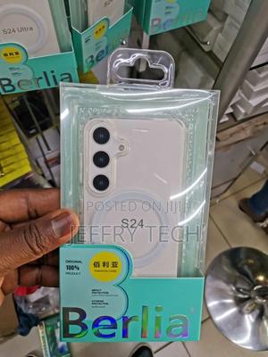 Berlia Transparent Clear Case for Samsung S24 - thumbnail 2