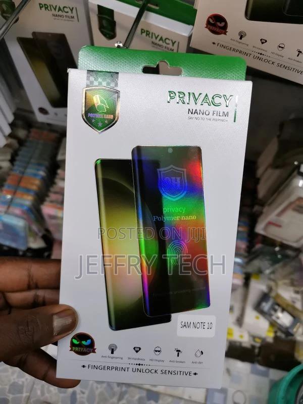 Privacy TPU Screen Protector for Samsung Galaxy Note 10 - main view