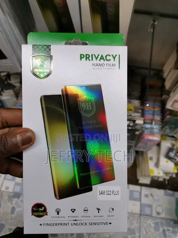 Privacy Anti Spy Glass Screen Protector Samsung S22 Plus