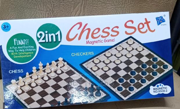 2 In 1 Magnetic Brain CHESS BOARD - main view