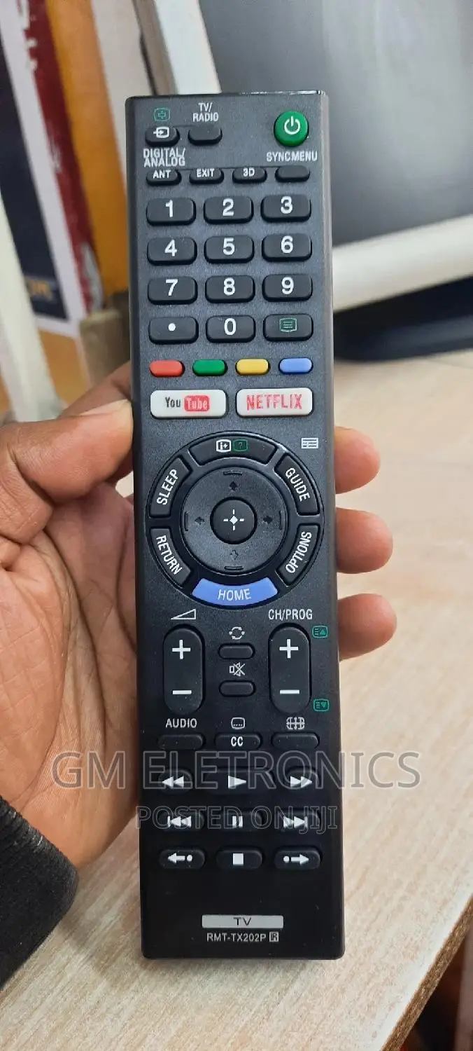 Sony Smart Tv (Rmt-Tx202p) Remote