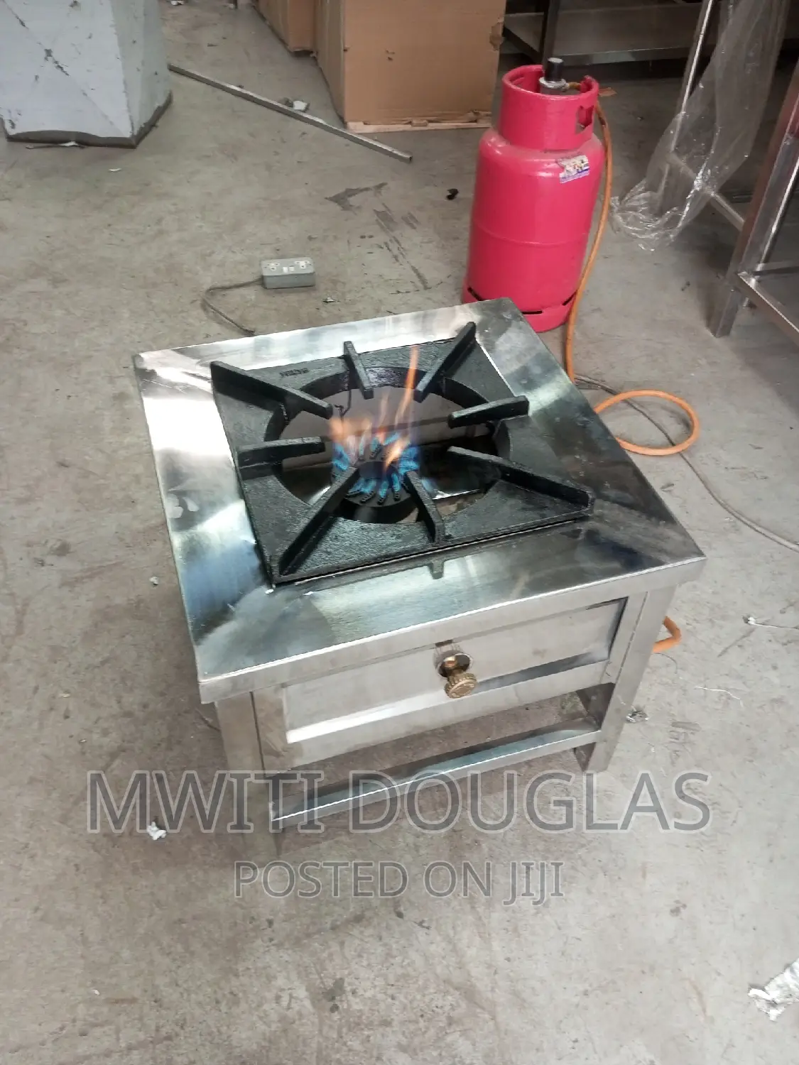Stainless Steel Single Burner