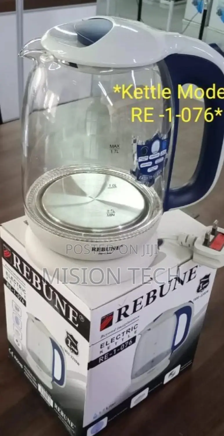 Rebune Glass Kettle