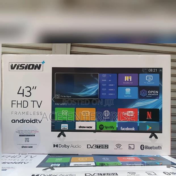 43" Smart Android Frameless Tv - Vision - thumbnail 3