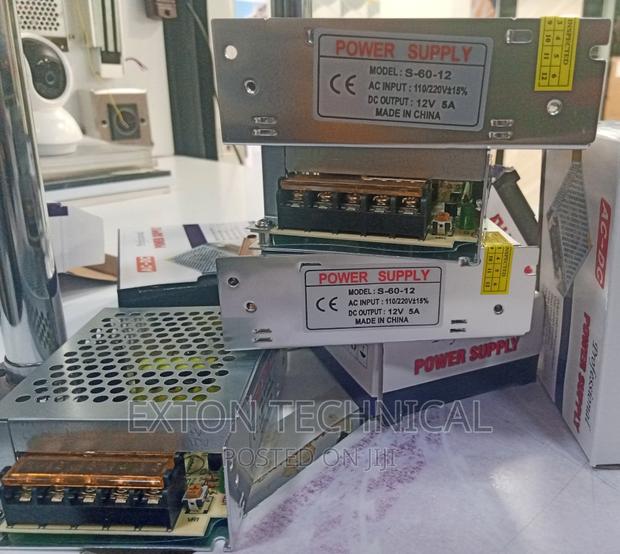 12v 5 Amperes Power Supply Unit Open