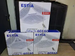 Estia Ceiling Fan 60*60 With High Performance Led