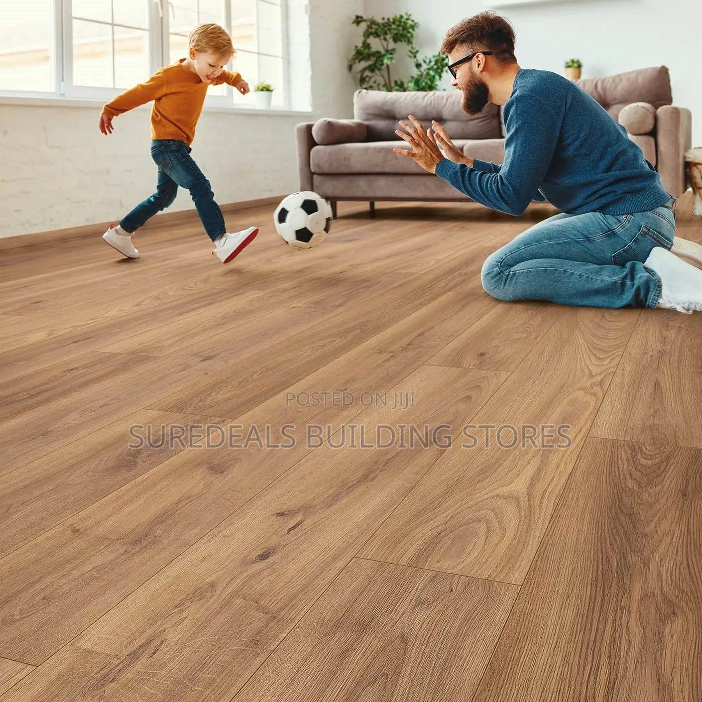 HDF Laminate Floor Is Available in 8.3mm