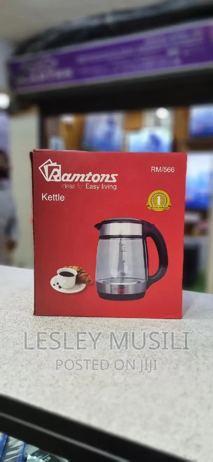 Ramtons RM/566 1.7L Cordless Kettle – Glass Jug