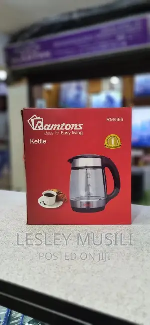 Ramtons RM/566 1.7L Cordless Kettle – Glass Jug