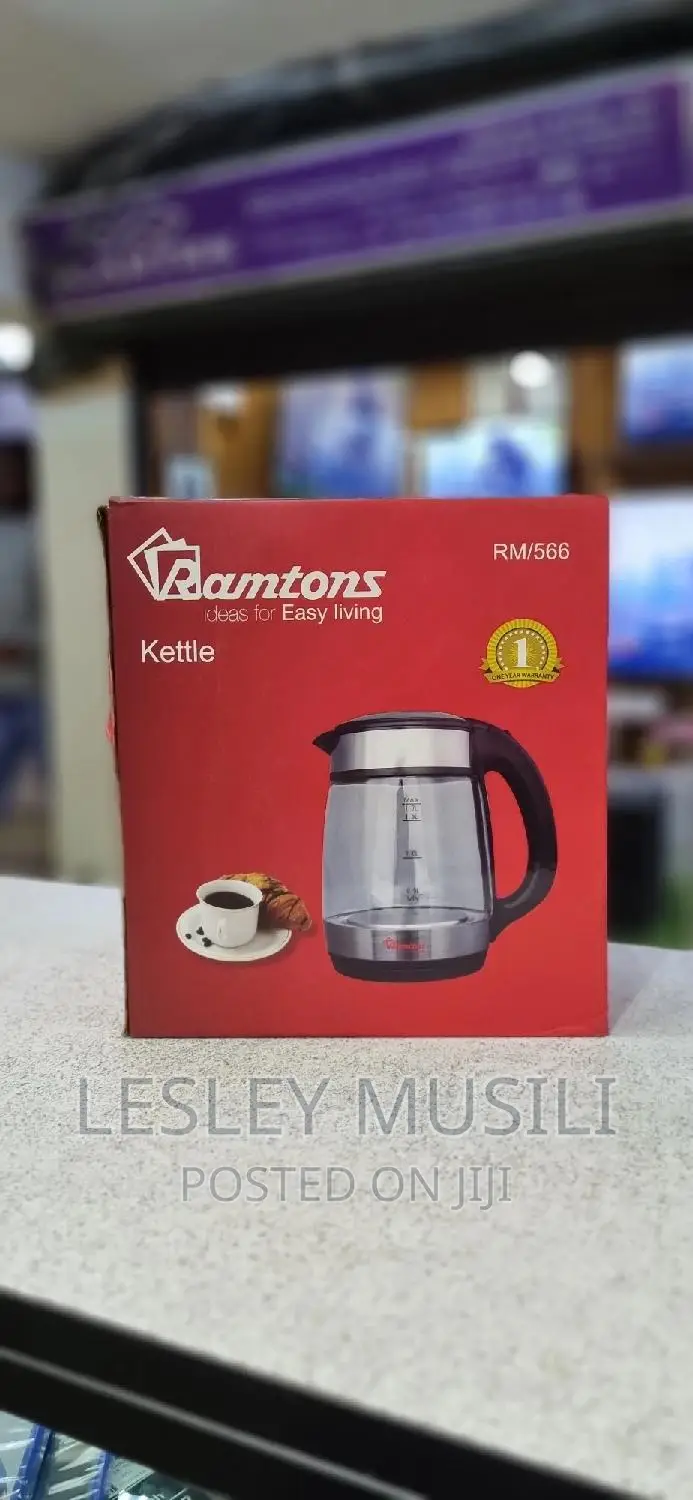 Ramtons RM/566 1.7L Cordless Kettle – Glass Jug