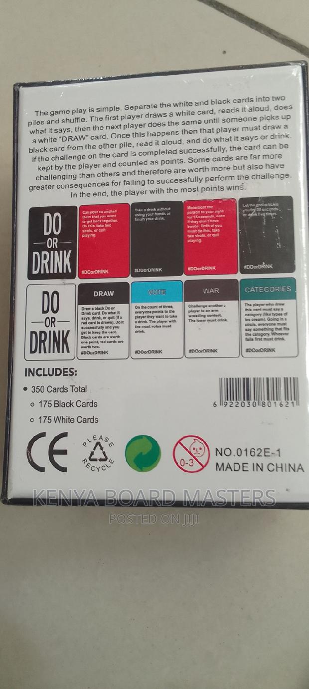 Do or Drink ,Do or Drink ,Play Cards of 350 Cards