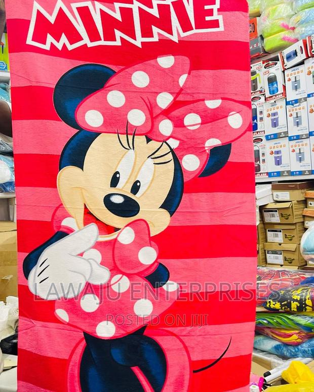 Minnie Mouse Kids Themed Towel