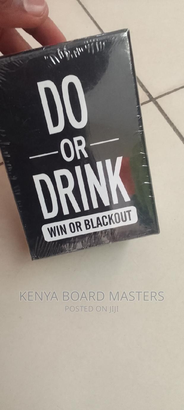 Do or Drink Do or Drink Do or Drink, Win or Blackout Game