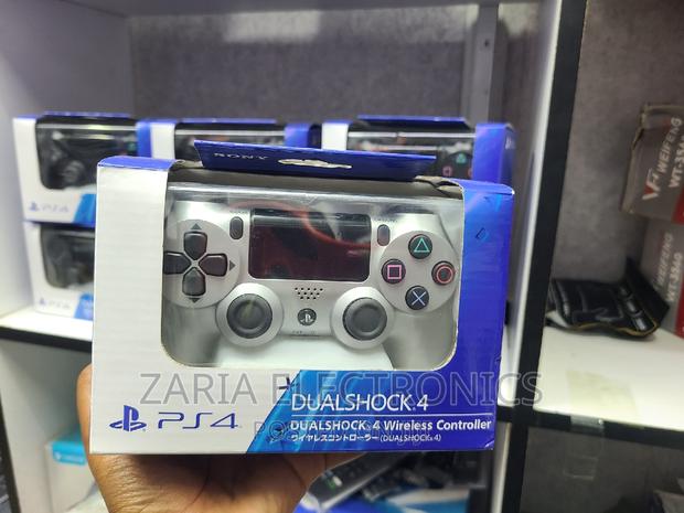 Ps4 Pad/Controller, Silver - thumbnail 4
