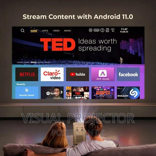 BYINTEK X15 Android Projectors Wifi Bluetooth - thumbnail 2