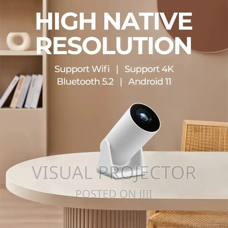 Hy300 Android Projector 180" Screen Size Bluetooth Wifi