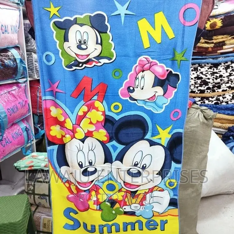 Mickey Mouse Kids Themed Towel