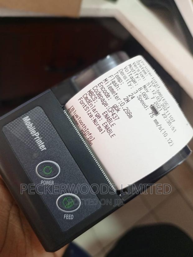Bluetooth Printer With Crystal-Clear Printing 58mm ETIMS Rea