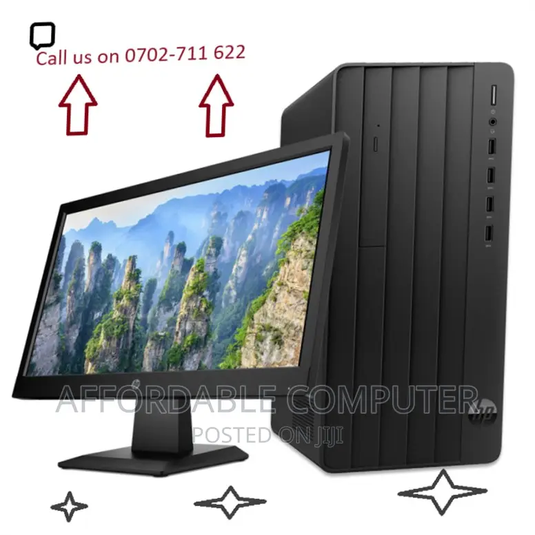 Desktop HP 290 G4 Ci3-10100/4gb/1tb/DVDRW/ 21.5" Mon't 1yrt