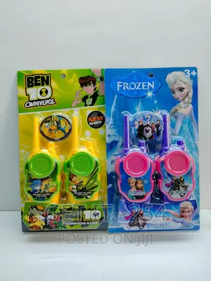 A Pair of Walkie Talkie
Available Cartoon Spiderman, Ben 10