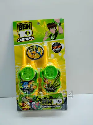 A Pair of Walkie Talkie
Available Cartoon Spiderman, Ben 10