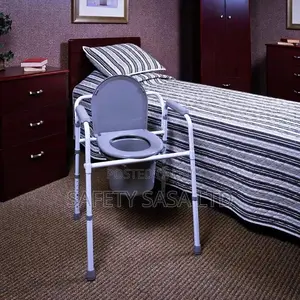 Toilet Commode Support: Toilet Seat/ Bed Side Toilet Raiser
