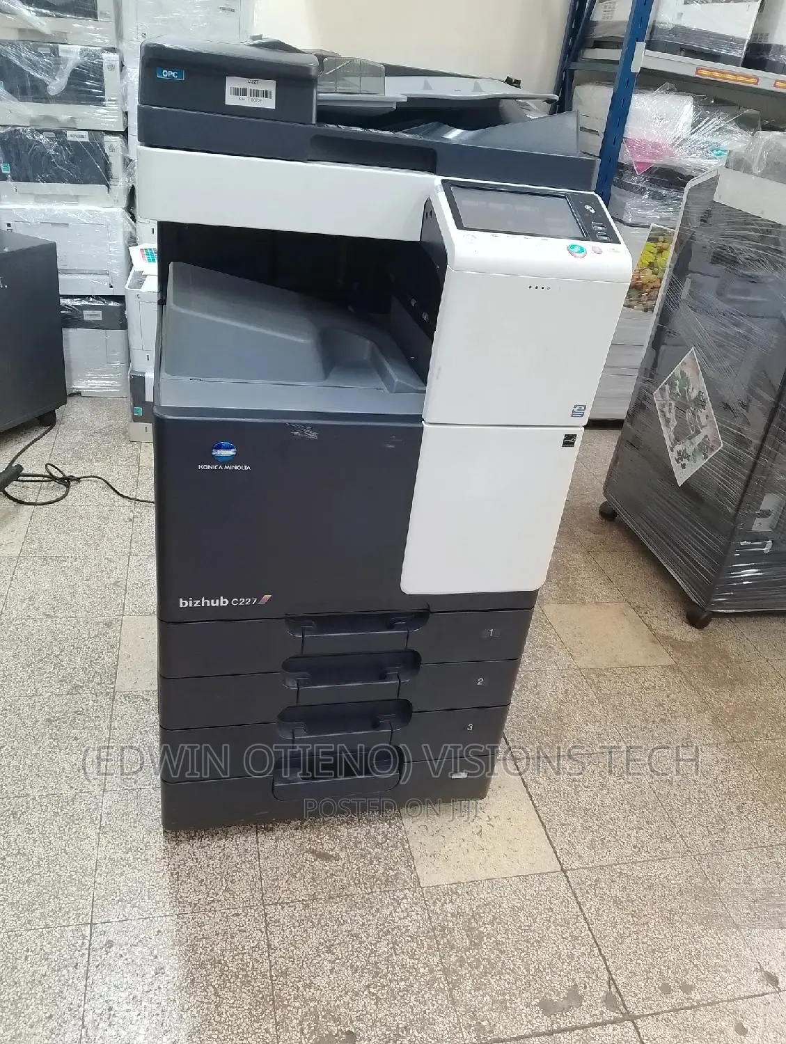 22ppm Konica C227 Color Photocopier