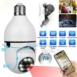 Ome Security Systems Bulb Security Camera Wireless Camera