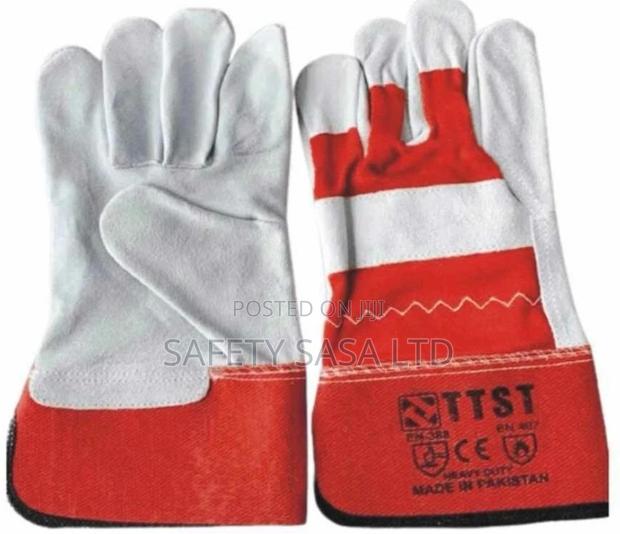 Leather Gloves Short - main view