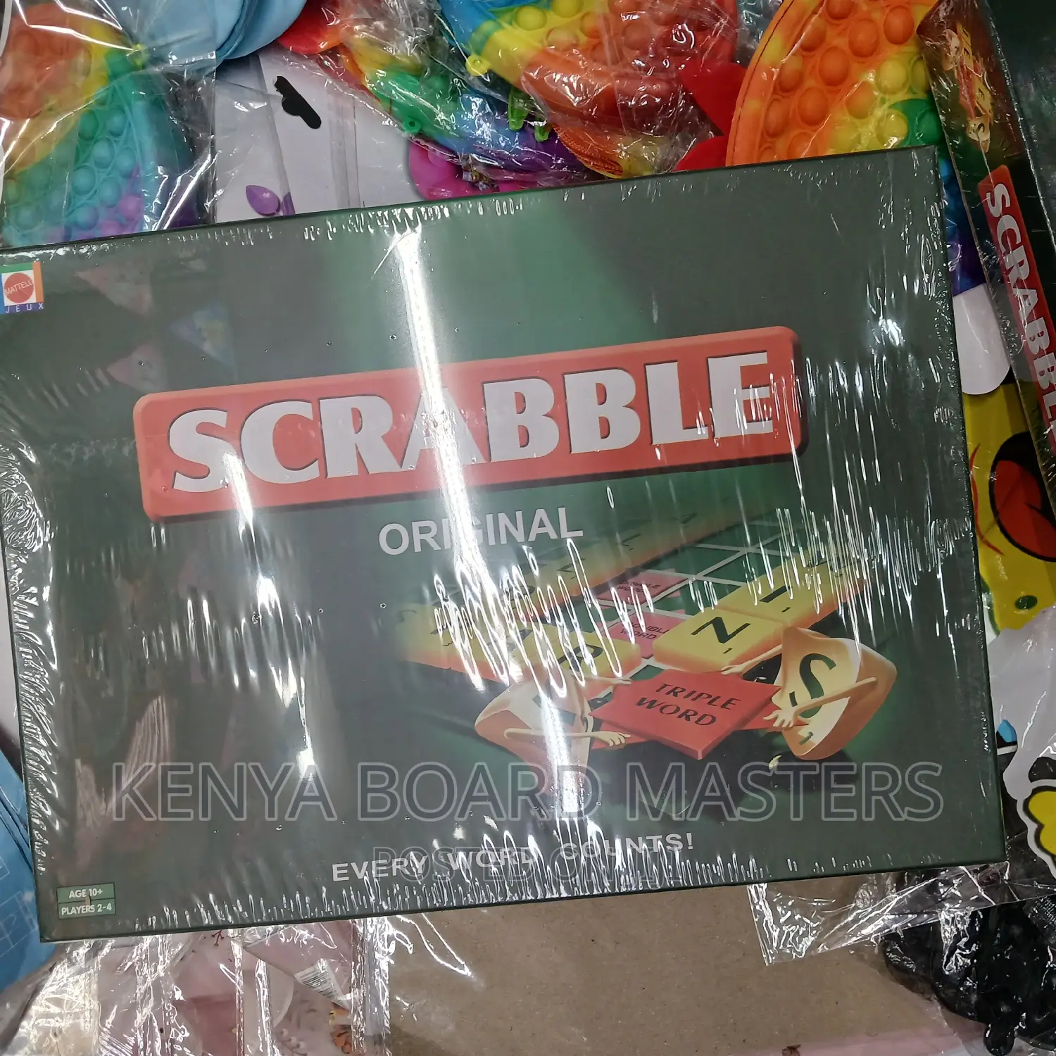 Scrabble Scrabble Scrabble. Board Game Scrabble