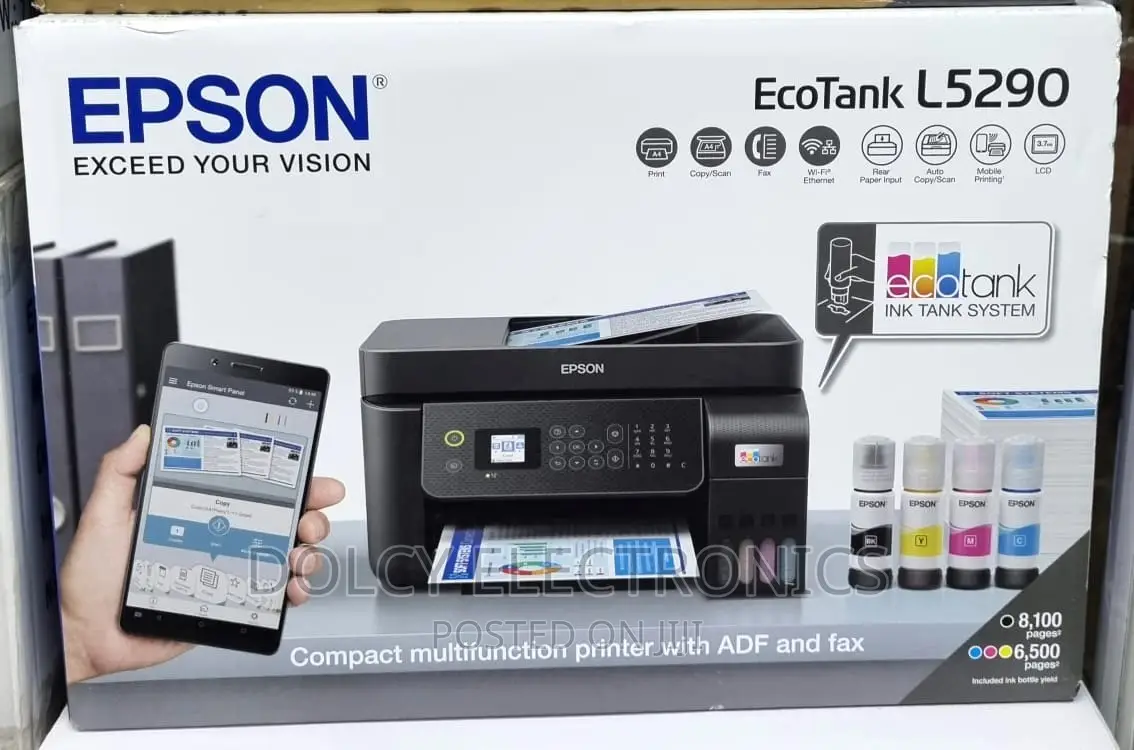 Epson Ecotank L5290 A4 Wi-Fi All-in-One Ink Tank Printer