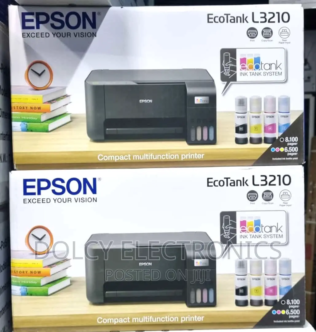 Epson Ecotank L3210 A4 All-in-one Ink Tank Printer