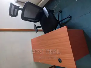 Office Desk and Chair Set Ergonomics Orthopedic Chair Desk