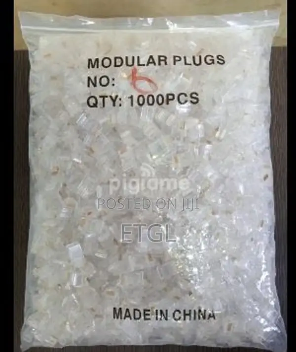 Rj45 Cat 6 Connectors 1000pcs
