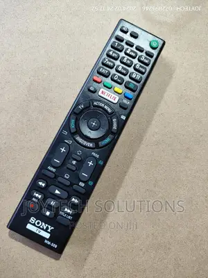 Tv Sony TV. Button of Netflix